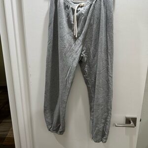 THE GREAT. Heather Gray Joggers
